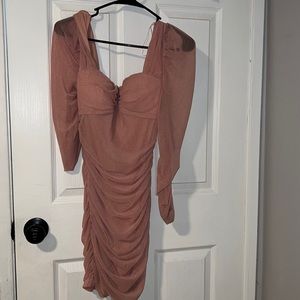 Pink dress, size small, fits true to size